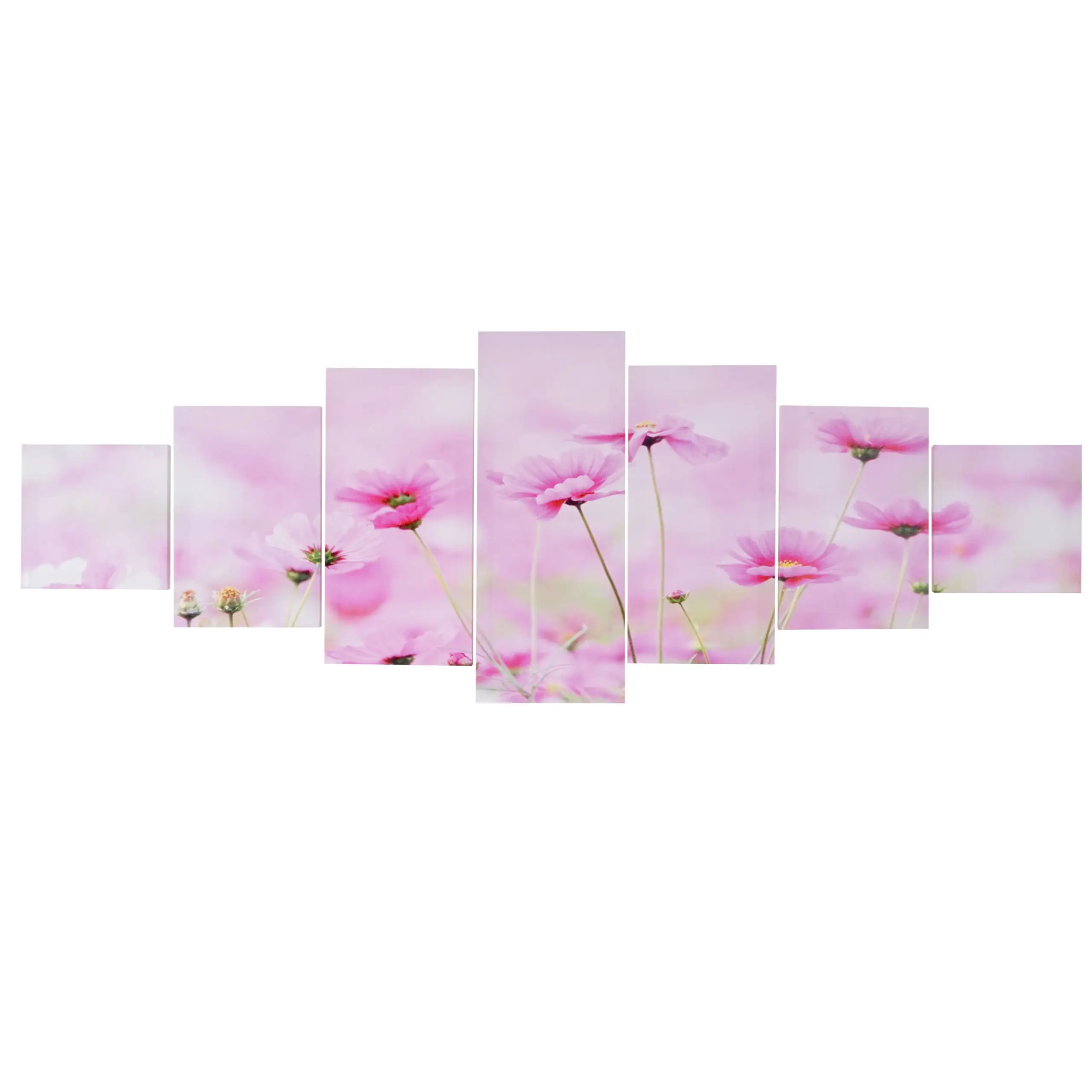 Blumen (7-tlg.) Leinwandbild T375 XL