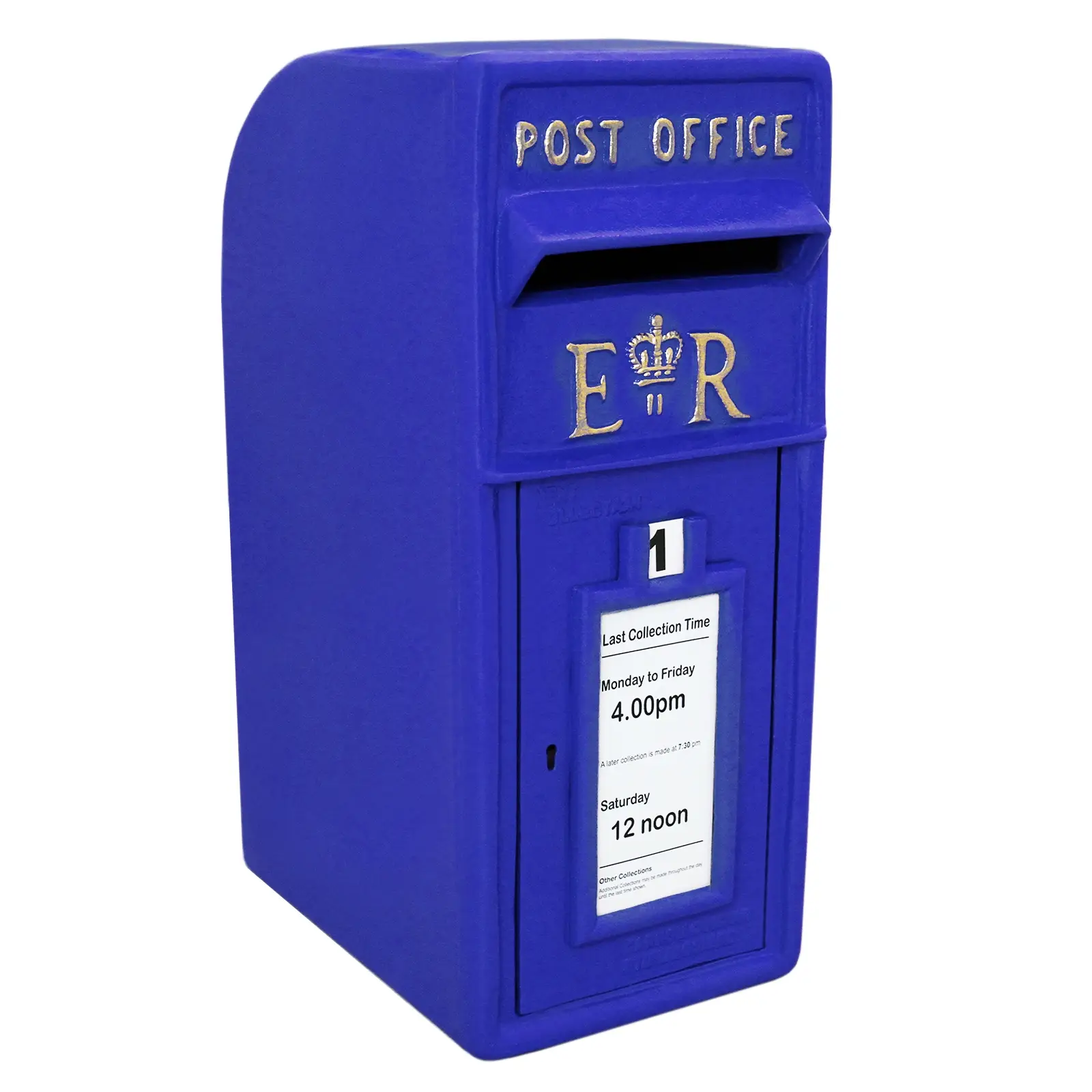 Postbox Blaue schottische