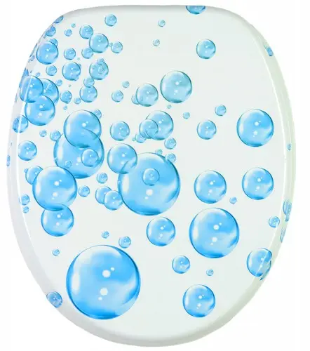 WC-Sitz Wasserblasen