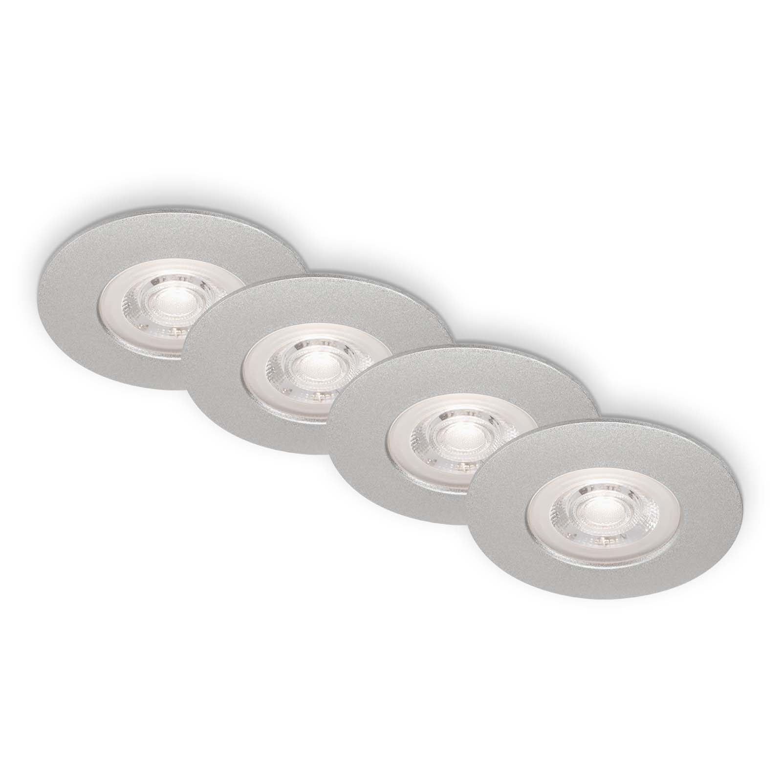Paulmann LED Einbaustrahler 17 Cm – Matt Chrom, Dimmbar, Flächige Beleuchtung Für Decke