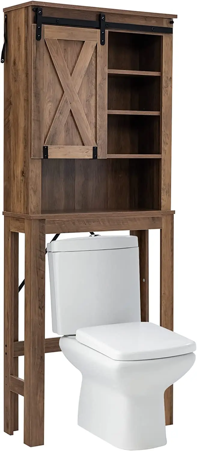 Toilettenregal Toilettenschrank Holz