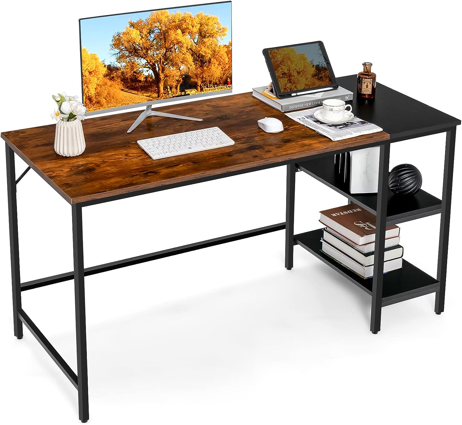 Schreibtisch mit Ablageflächen kaufen