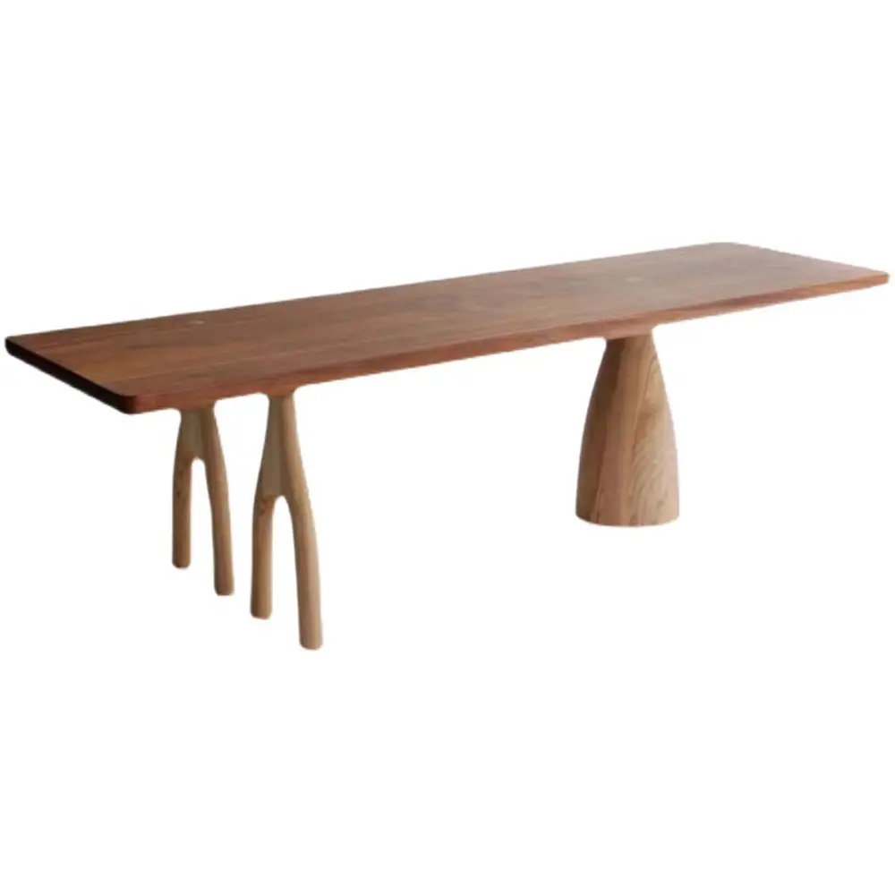 Langer Massiv Tisch Holz Esstisch