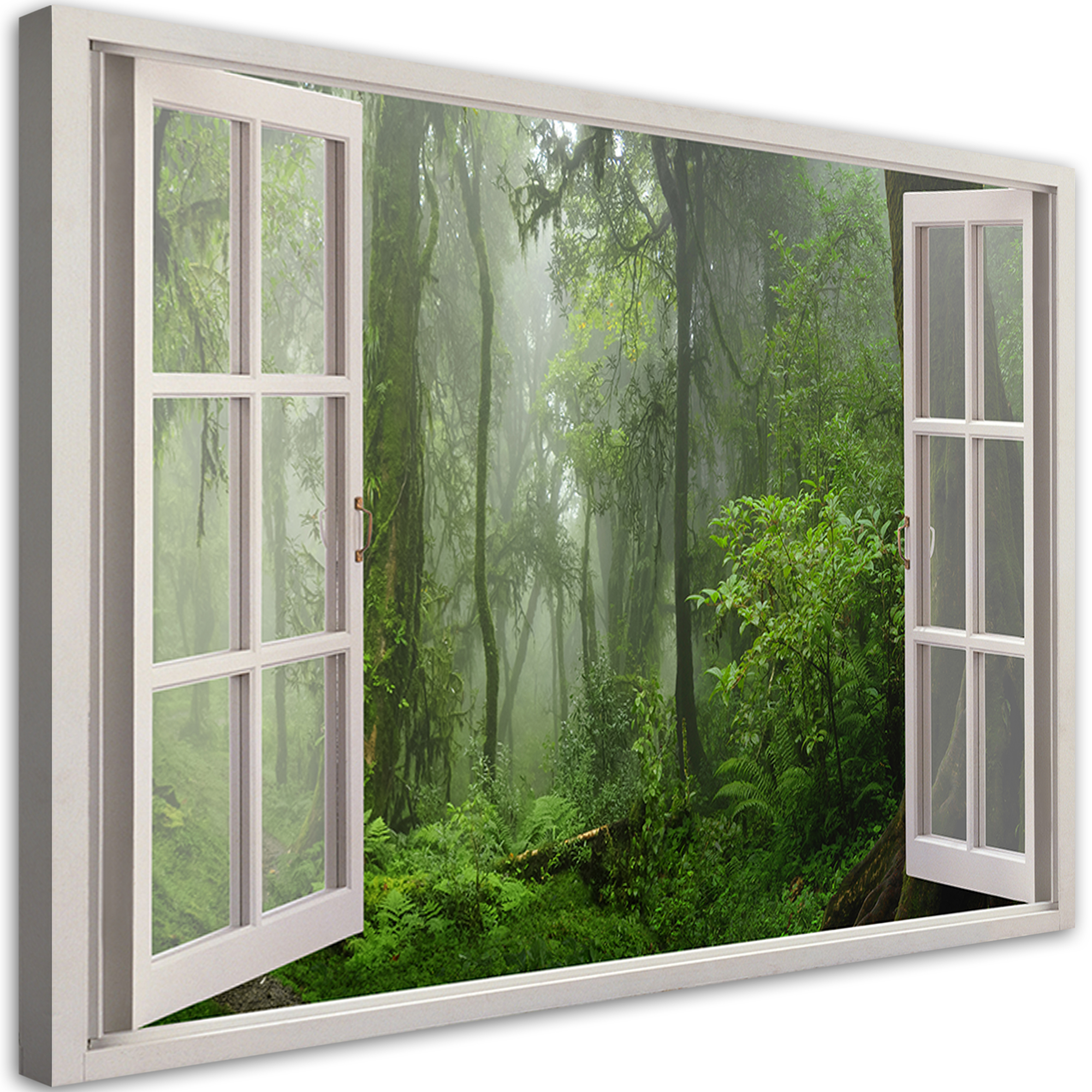 Photo 50x70cm Décor MDF Le salon Cadre Collection tropicale