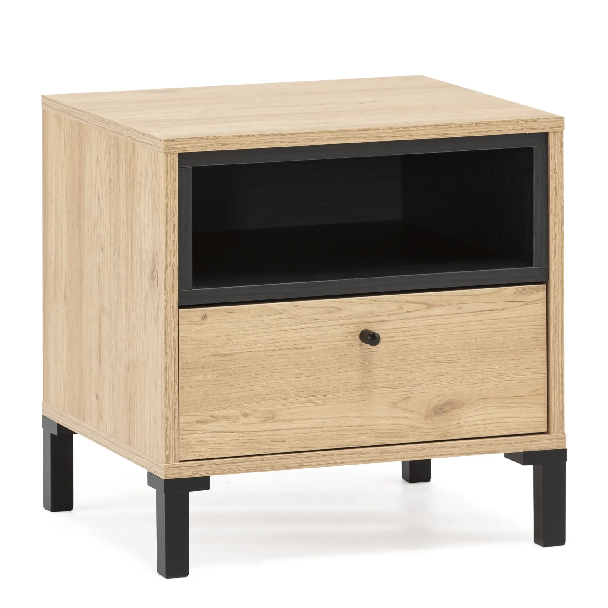 Holz 1 Javea Schublade Nachttisch Farbe