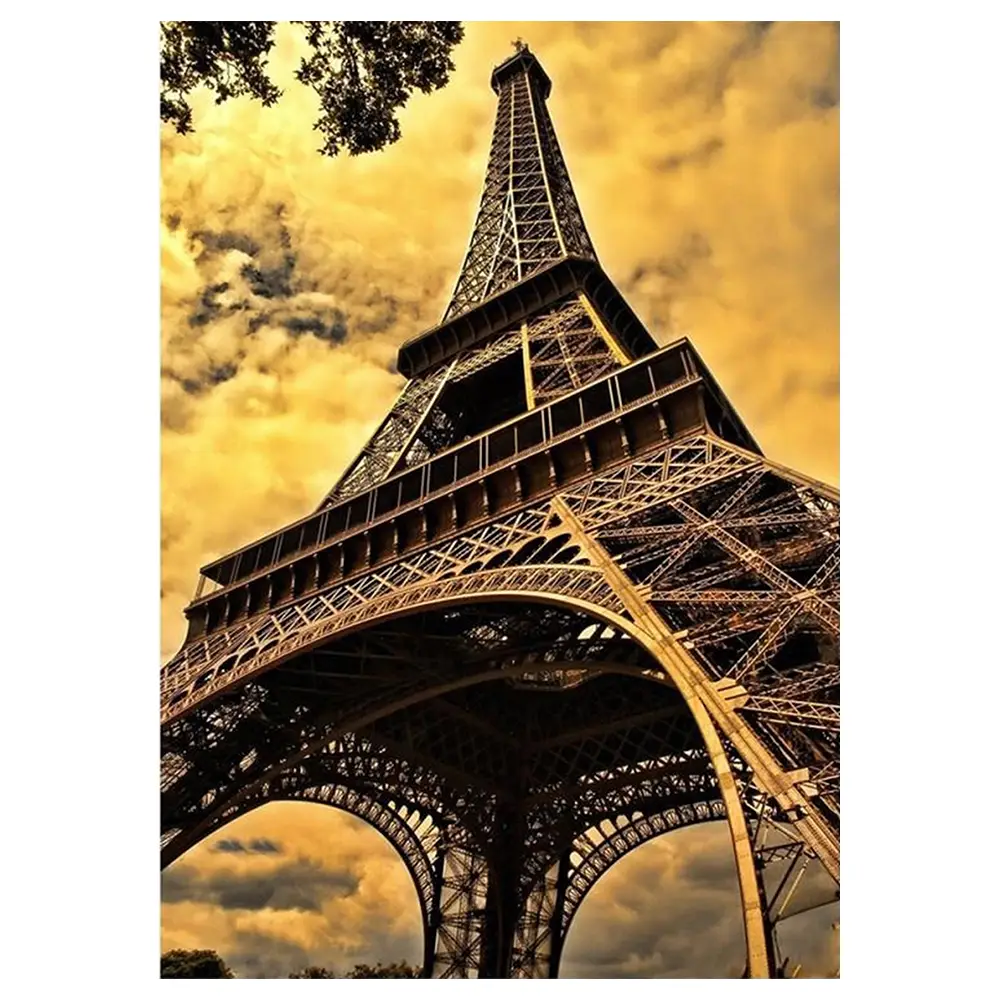 Eiffelturms des Leinwandbild Majest盲t