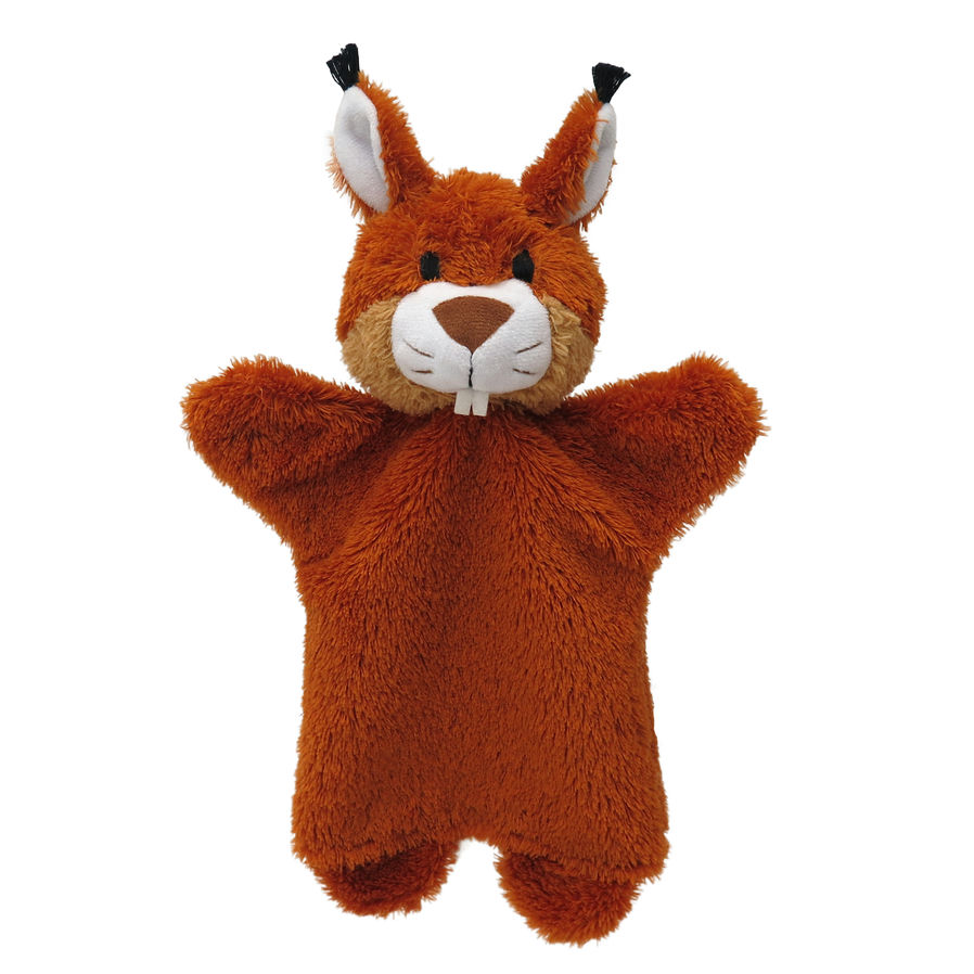 Goki Handpuppen-Set: Eichhörnchen, Kaninchen & Igel – Weiche Stoffpuppen Für Kinder