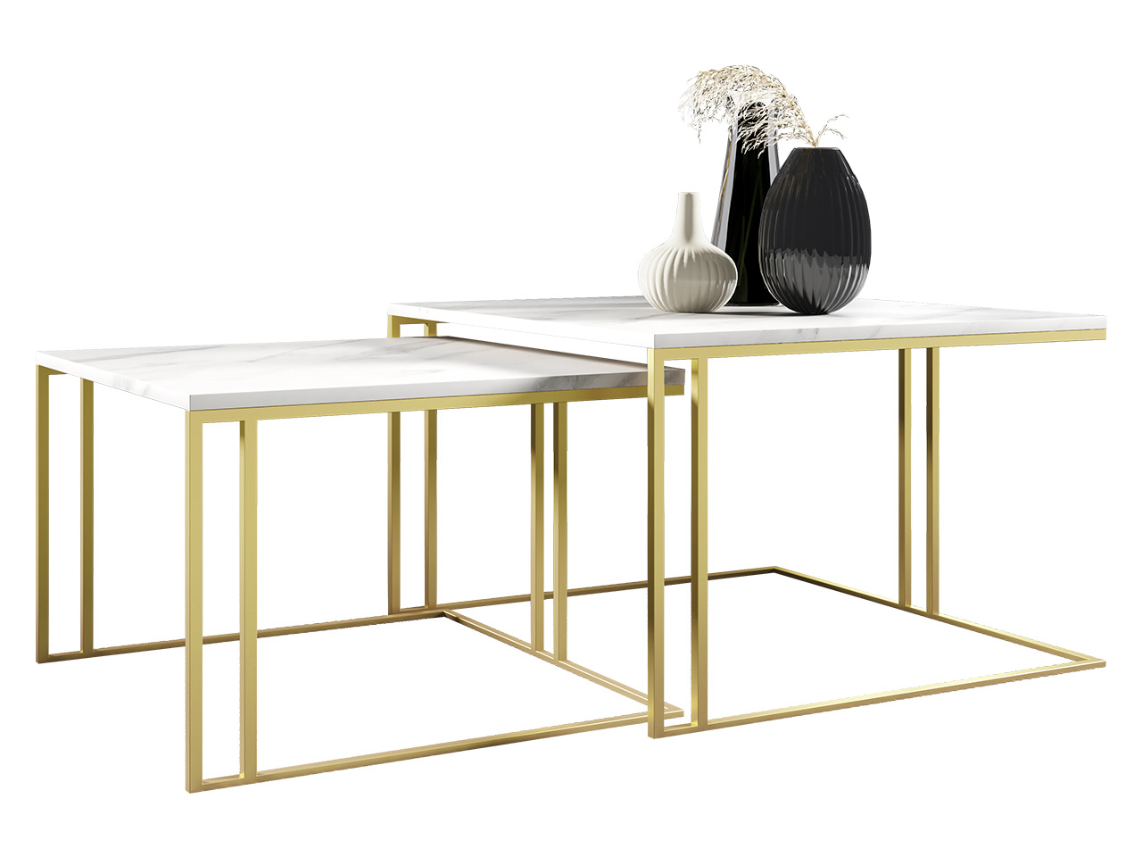 Couchtisch Rund 2er Set Modern Runder Couchtisch 2e Produktbild-Vorschau 4