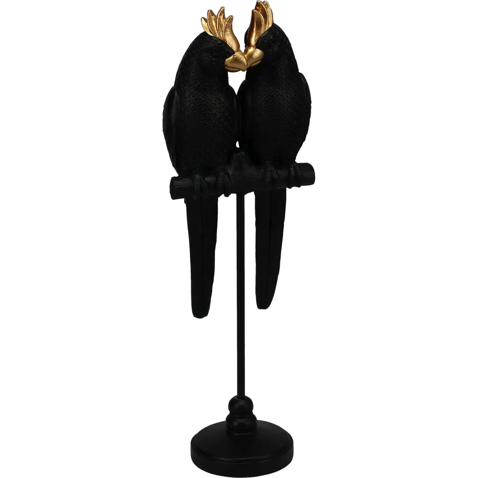 Dekofigur Papageien, H. 35 cm | Deko-Objekte