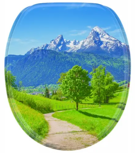 Absenkautomatik WC-Sitz Alpen mit