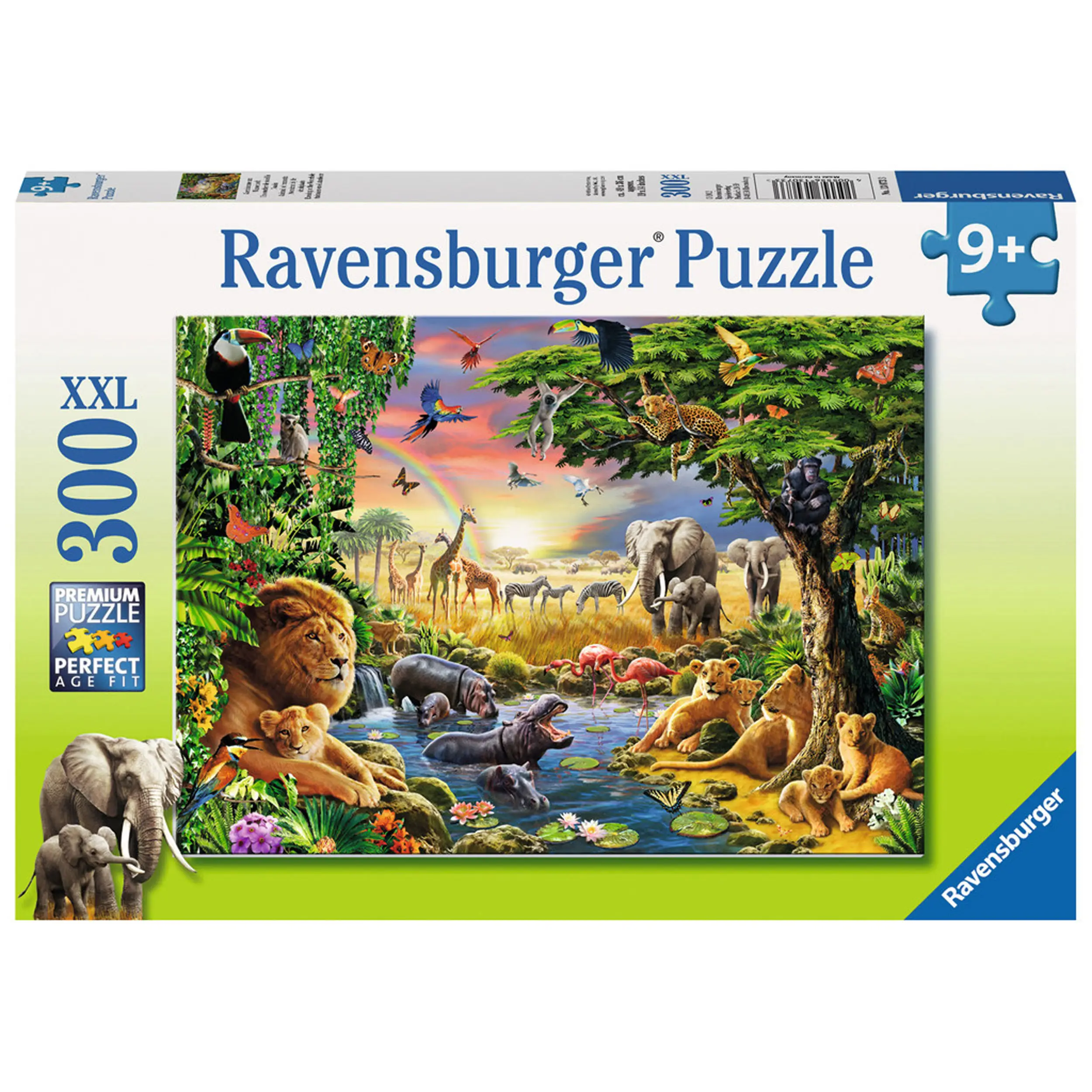 Abendsonne Wasserloch Am Puzzle