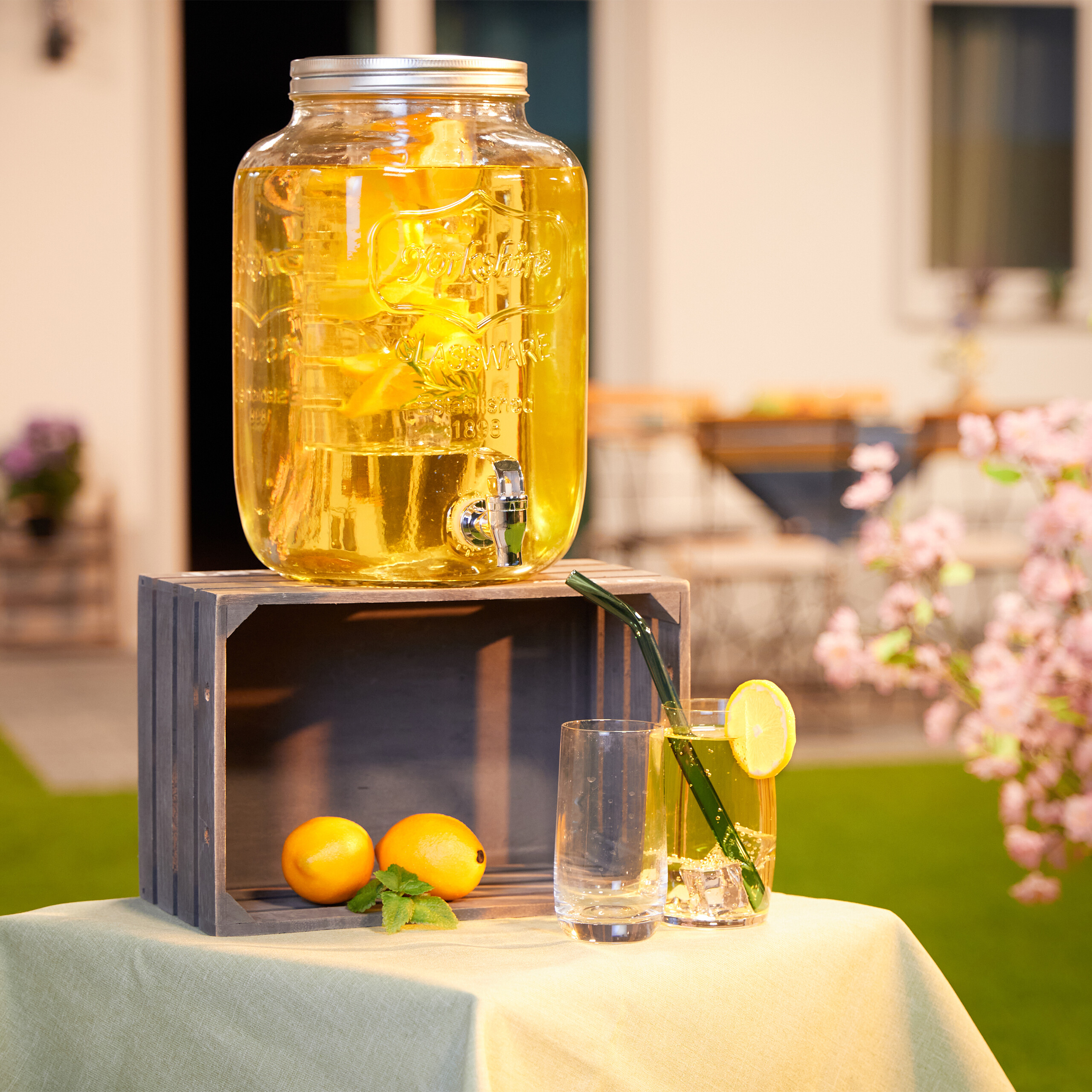 Distributeur de boissons avec robinet et standard Zwart 3,2 l - Robinet - Robinet de