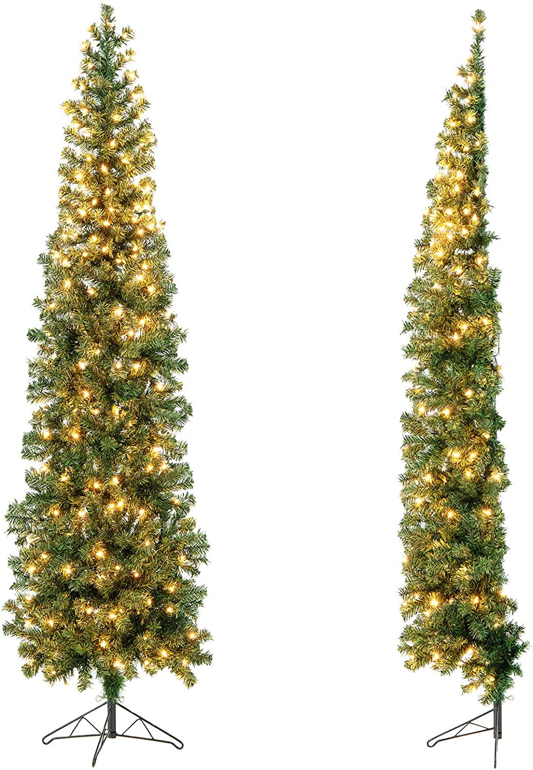 210cm Künstlicher Halber Weihnachtsbaum kaufen home24