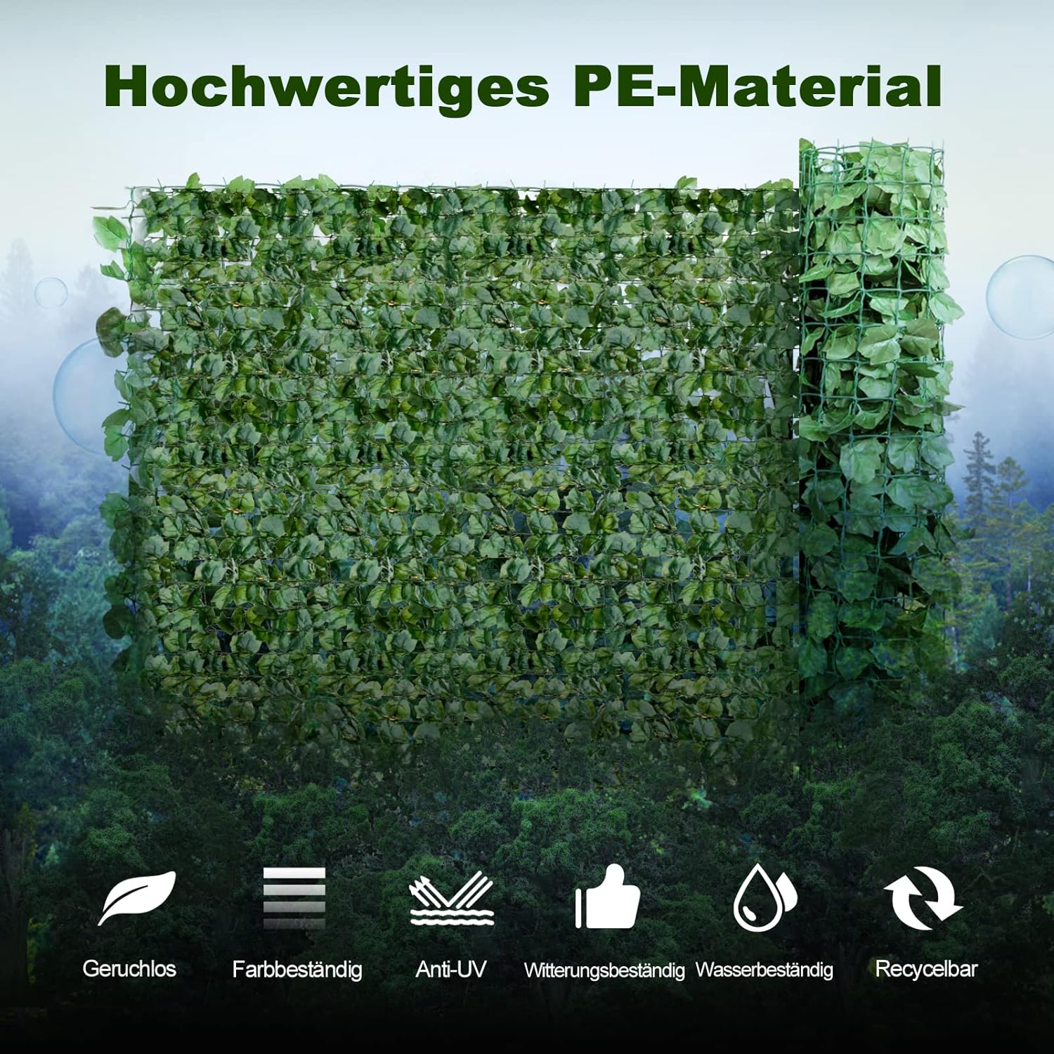 Garten Sichtschutz Knstliche Efeu kaufen | home24