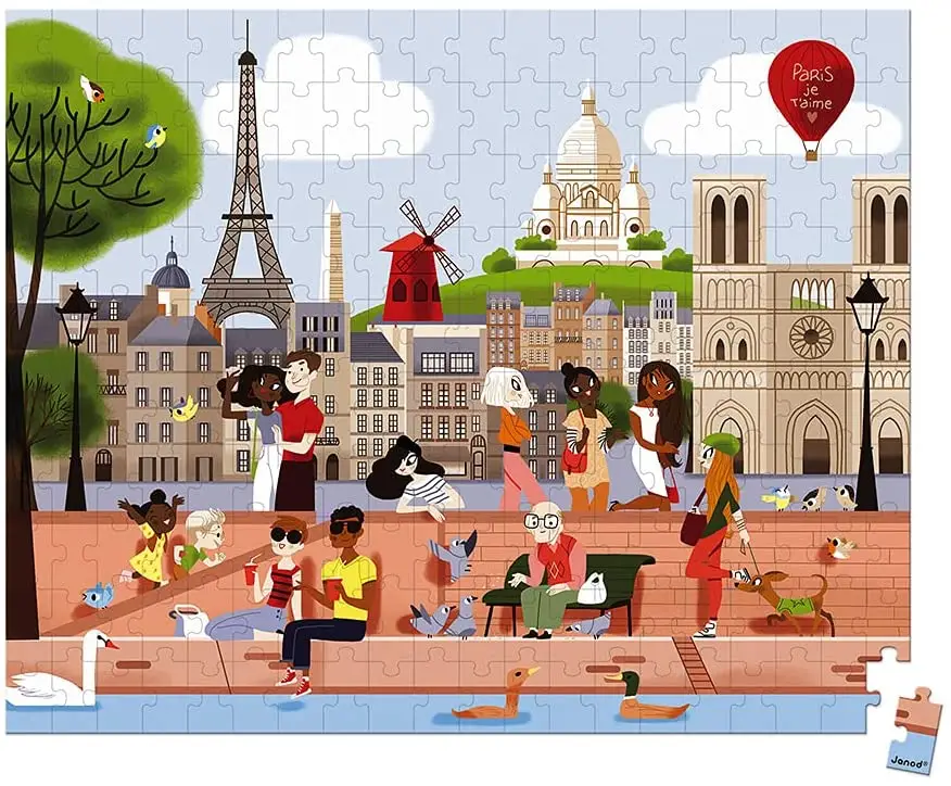 Puzzle-Ansicht 200 Paris Teile von