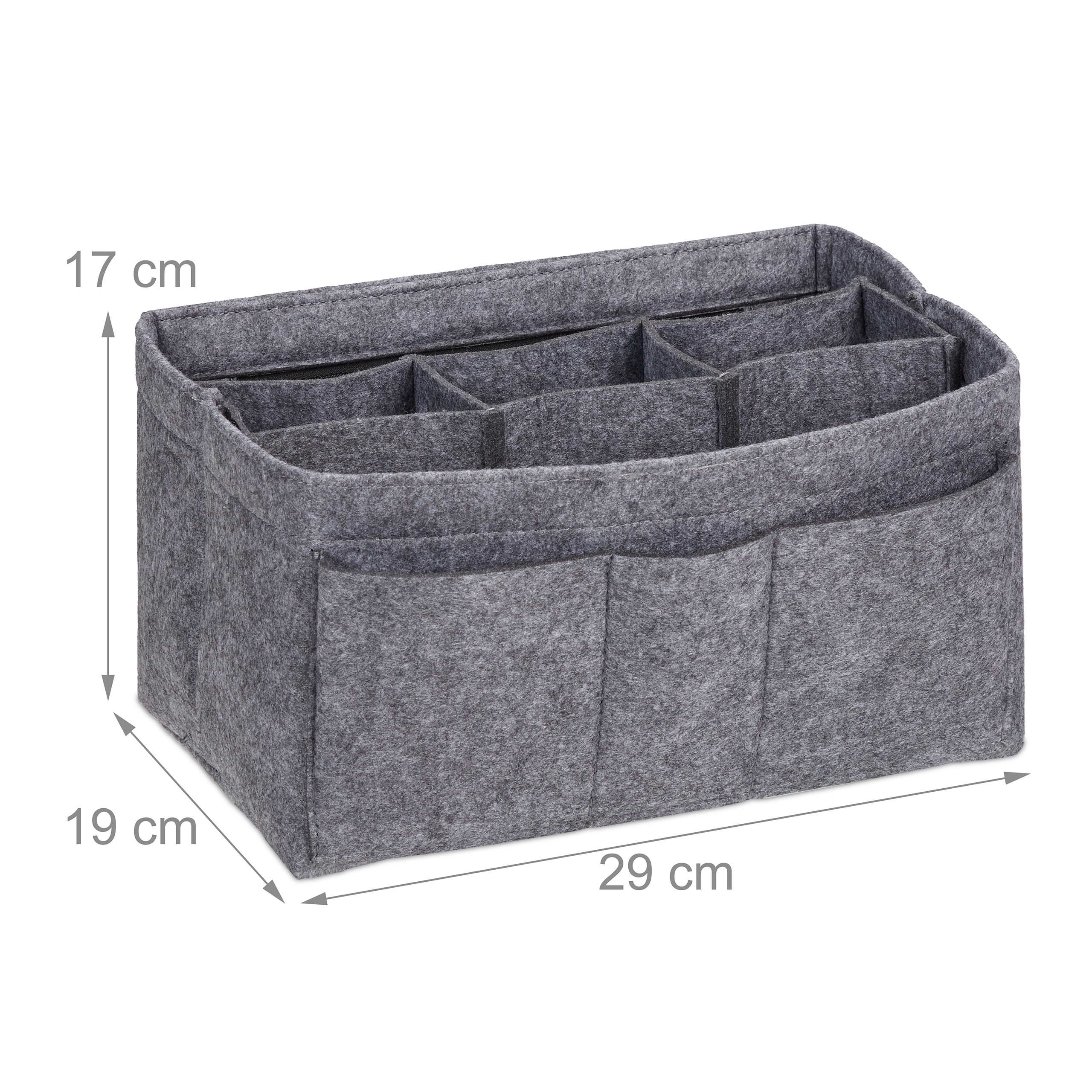 Trieur Sac Longchamp Taille L Relaxdays Organiseur De Sac à Main, Feutre, Compartiments Amovibles, Rangement Pour Femmes, Taille M, Gris Foncé Organisateur De Sac Longchamp L