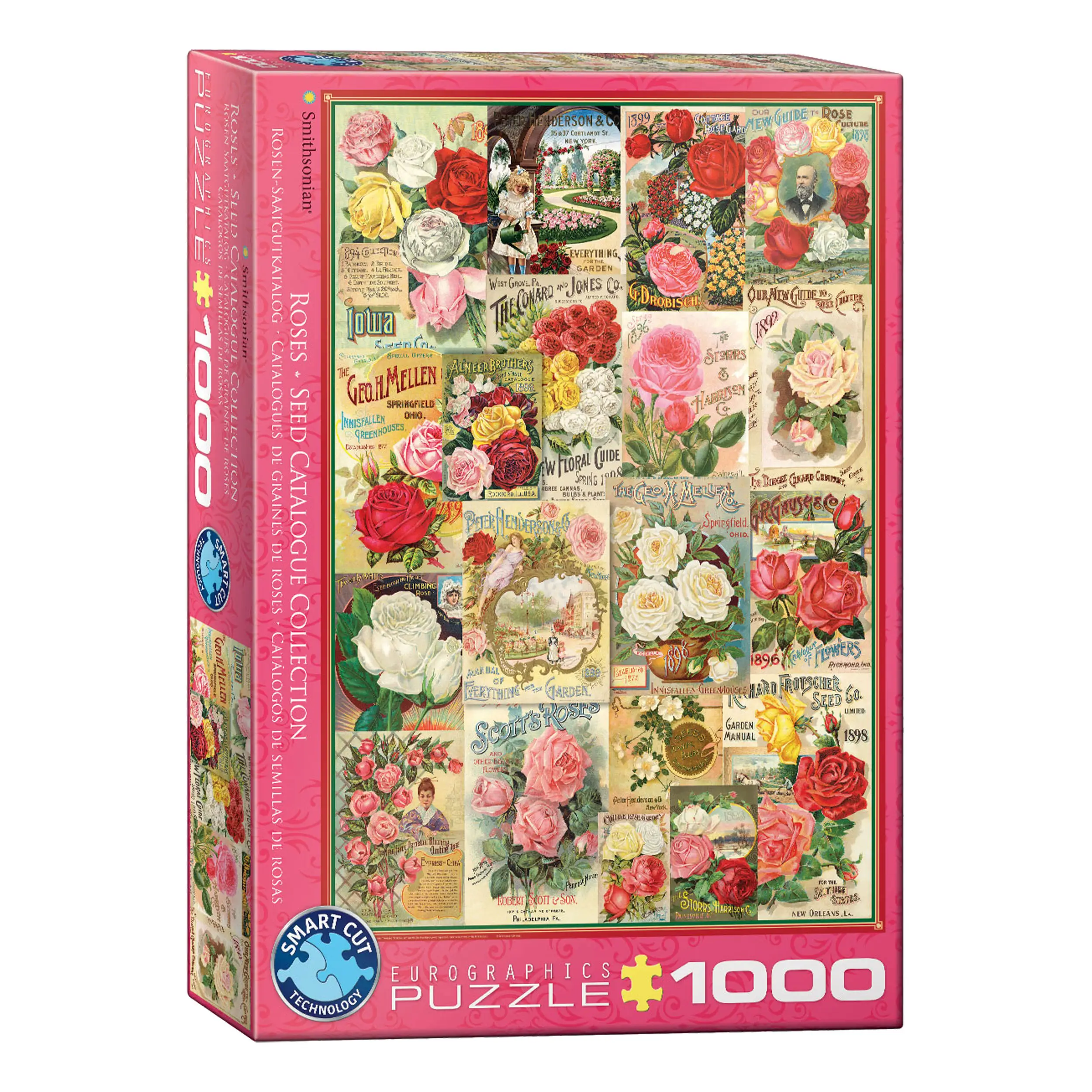 1000 Teile Puzzle Rosensamenkatalog