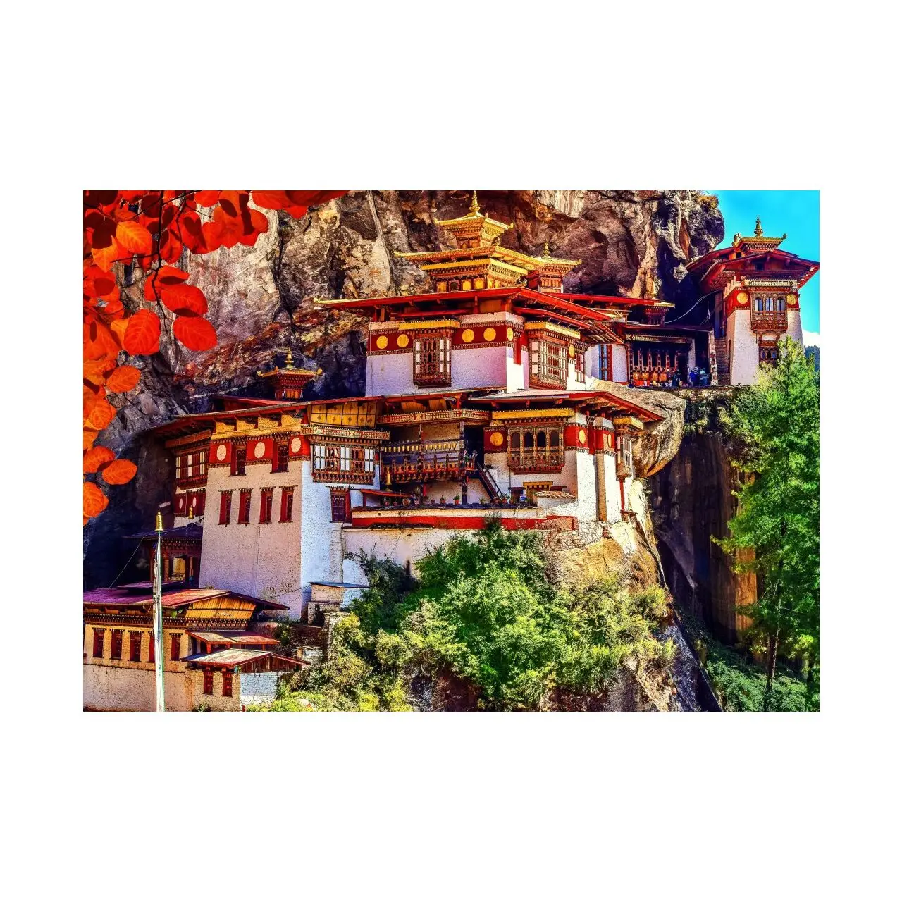 Taktsang Bhutan 500 Puzzle Teile