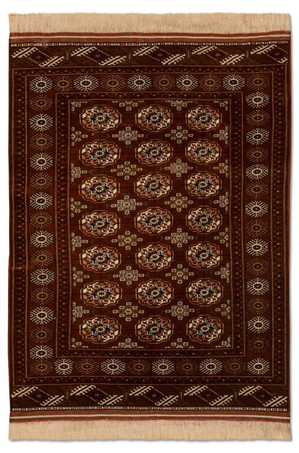 Turkaman - 154x103cm | Kurzflorteppiche