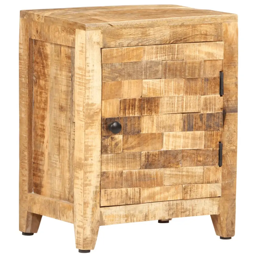 Rustikaler Holz-Nachttisch