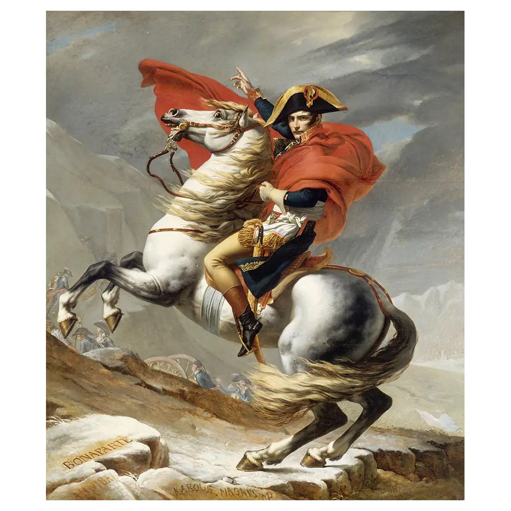 Wandbild Bonaparte Der Bei Alpen