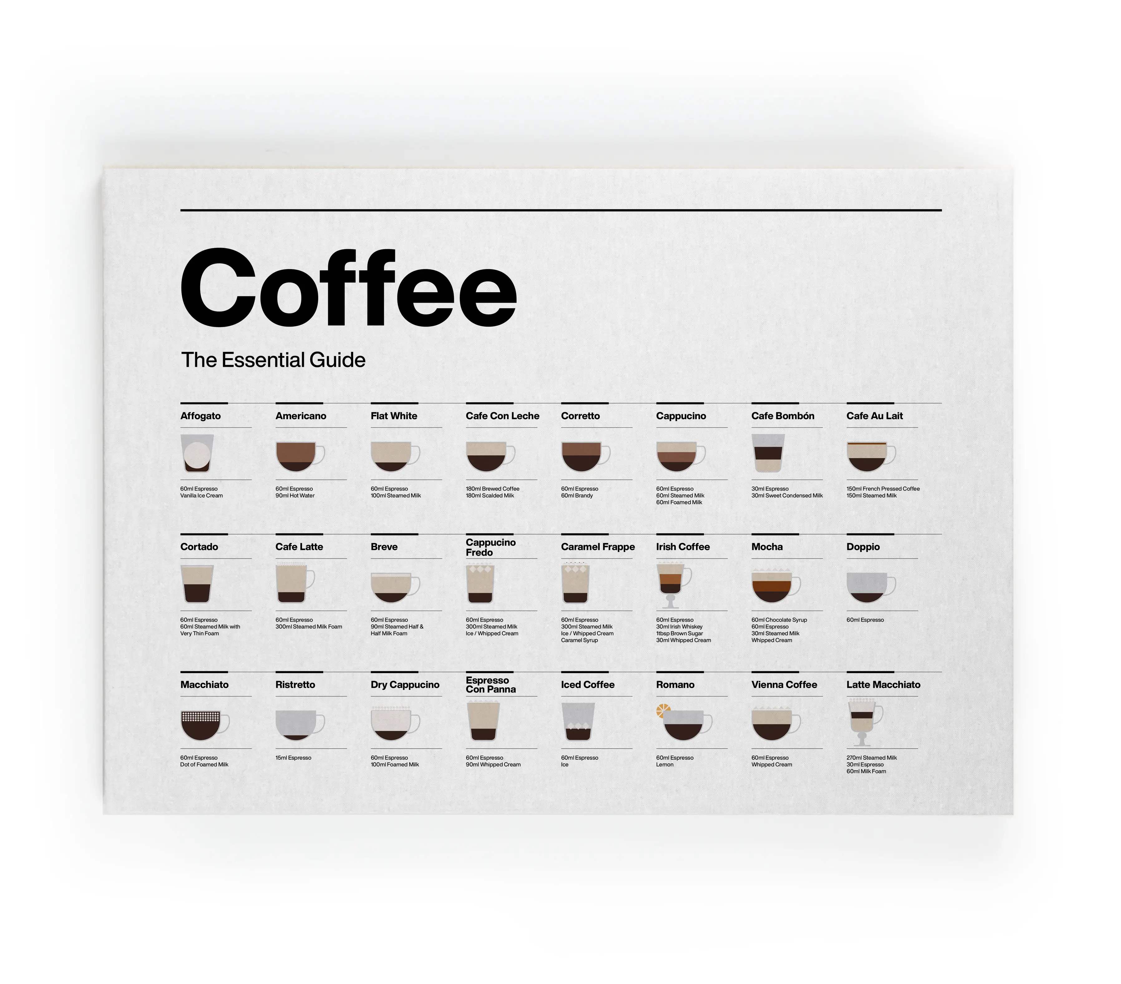 60x40 Kaffee Leinwand