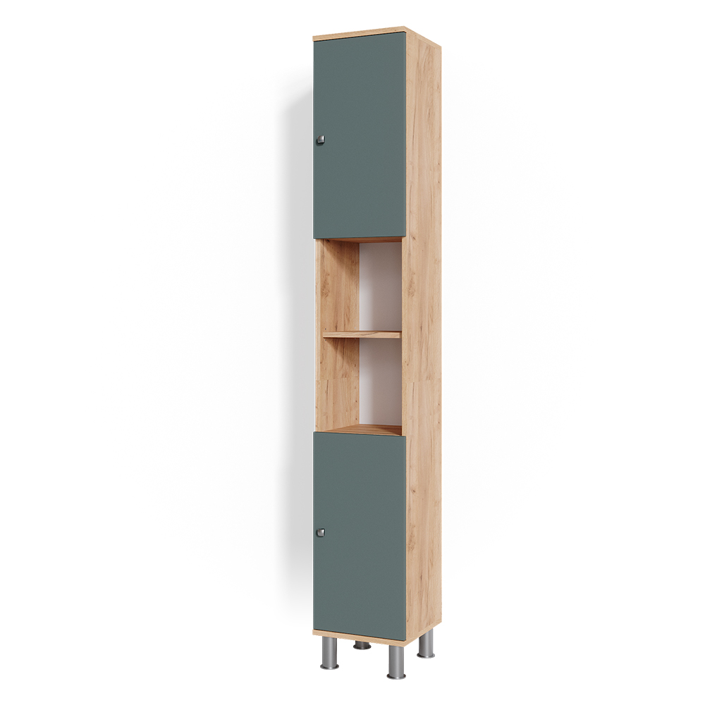 Meuble sous vasque CHIC 80 cm blanc – Élégance et rangement moderne