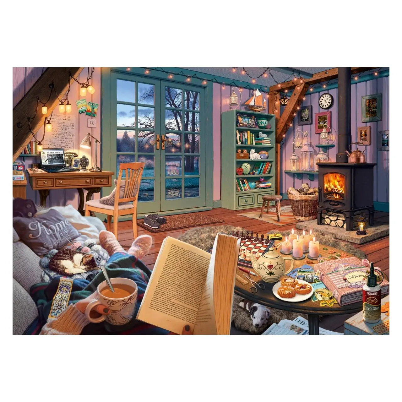 Teile At 1000 The Holiday Puzzle Home