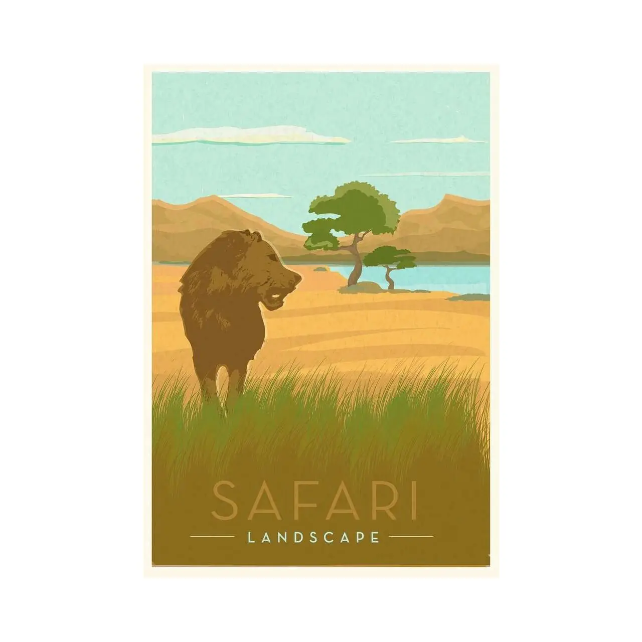 99 Puzzle Teile Safari
