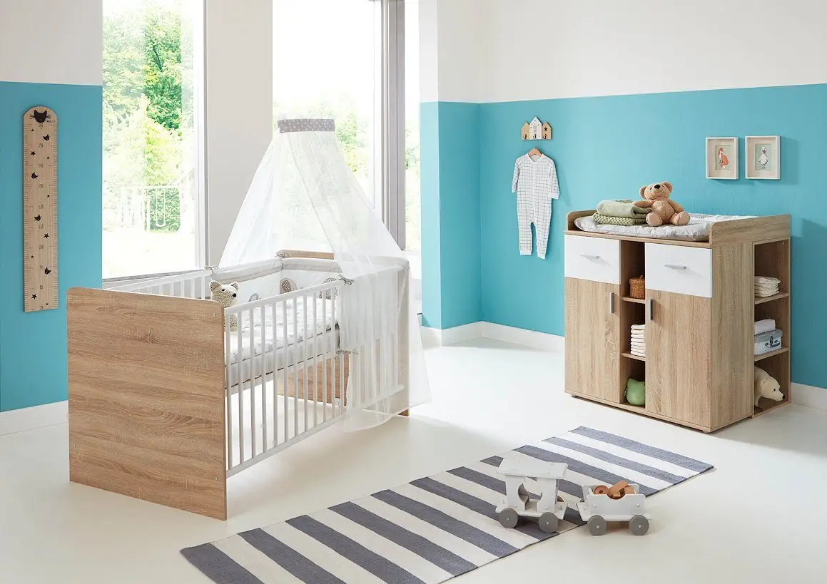 Babyzimmer Elisa 6 mit Matratze
