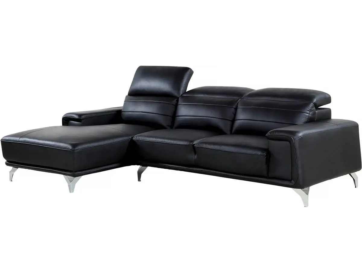 Leder aus / PVC Ecksofa rekonstruiertem