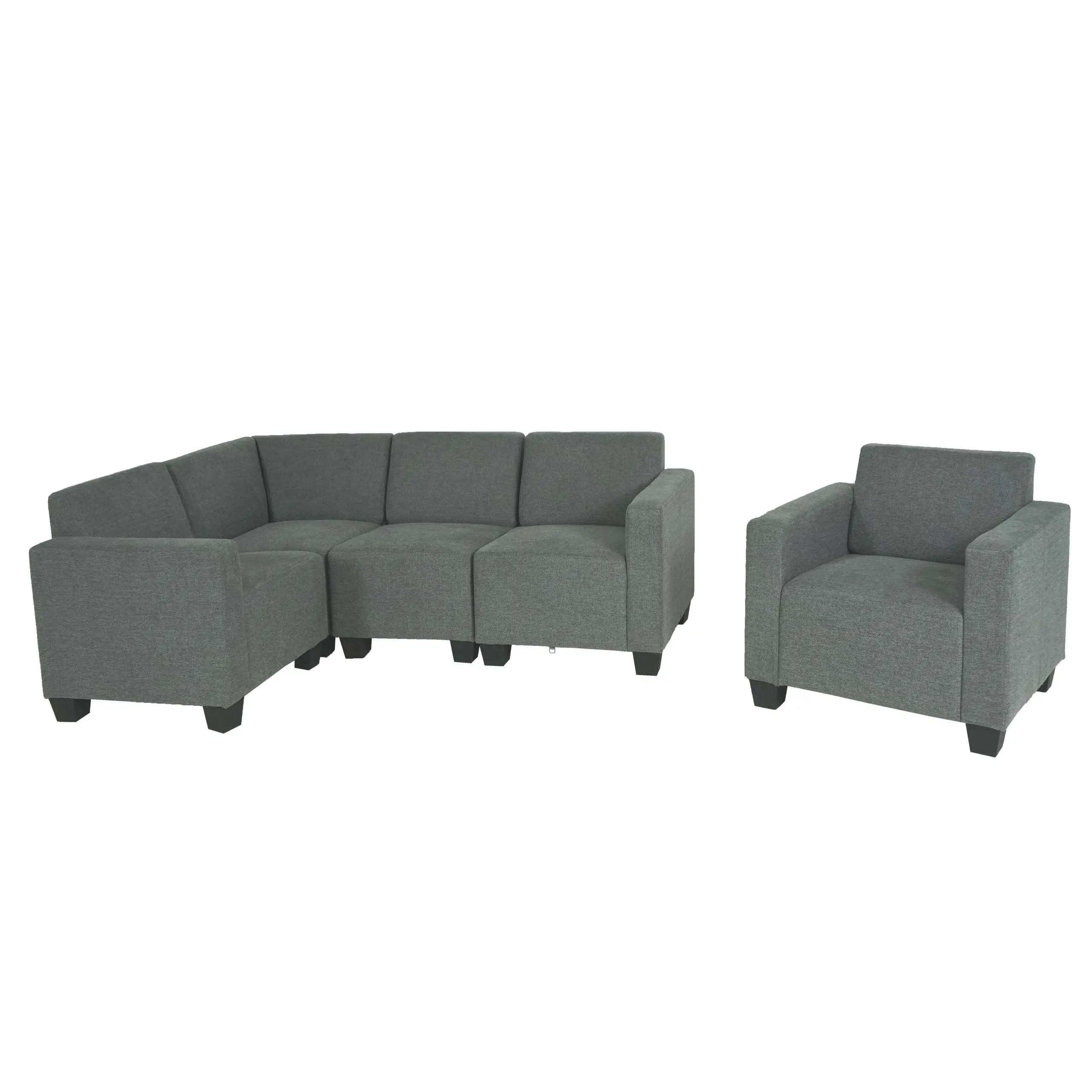 Sofa-System Couch-Garnitur Lyon 4-1