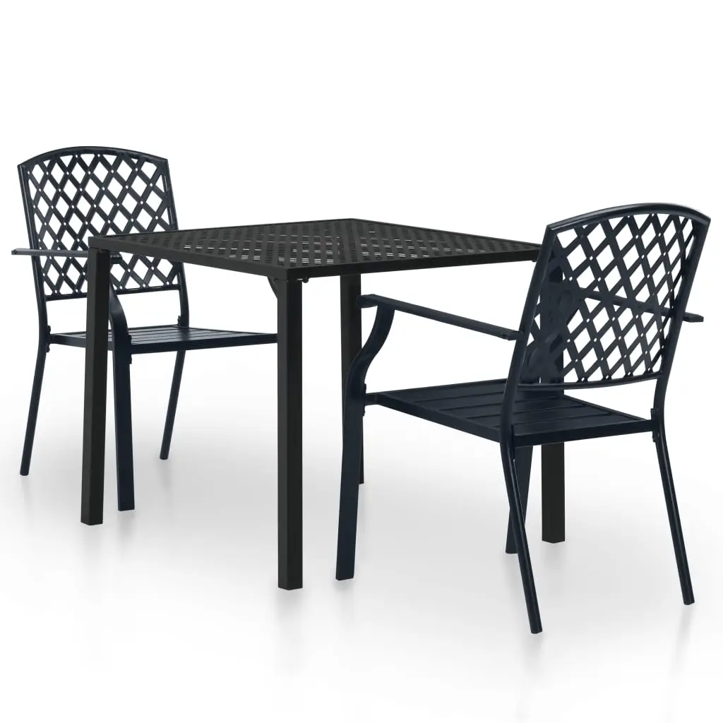 Bistro-Set (3-teilig)