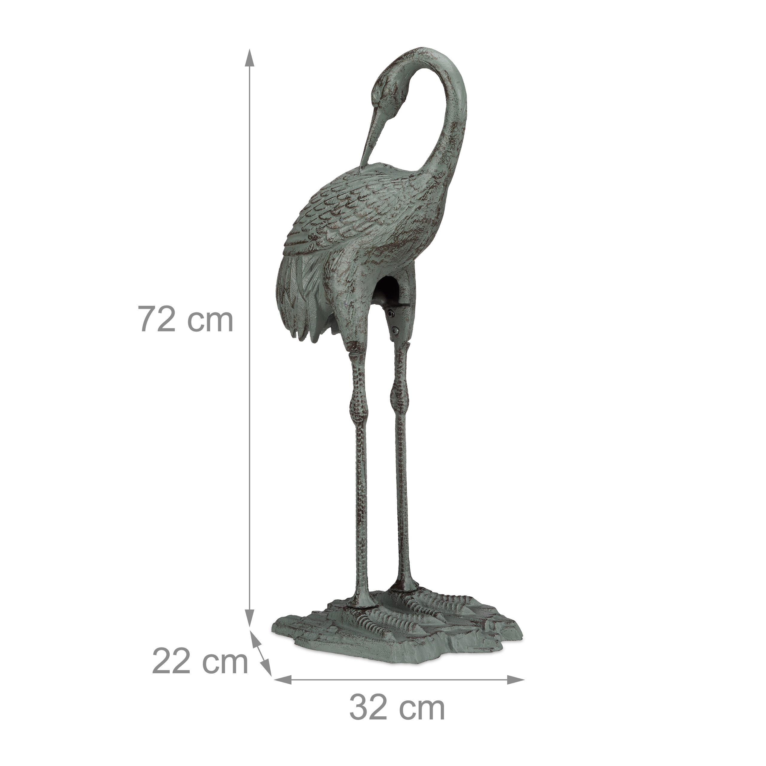 Déco Jardin Statue Grenouille Dansante - Fonte De Fer - - Taille L - Vert - Humour Et Déco Extérieure Relaxdays Figurine Déco Jardin Statue Grenouille Dansante - Fonte De Fer - - Taille L - Vert - Humour Et Déco Extérieure Relaxdays Figurine