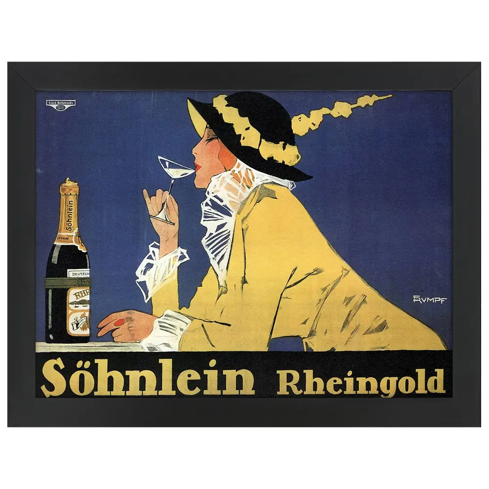 Bilderrahmen Rheingold S枚hnlein Poster