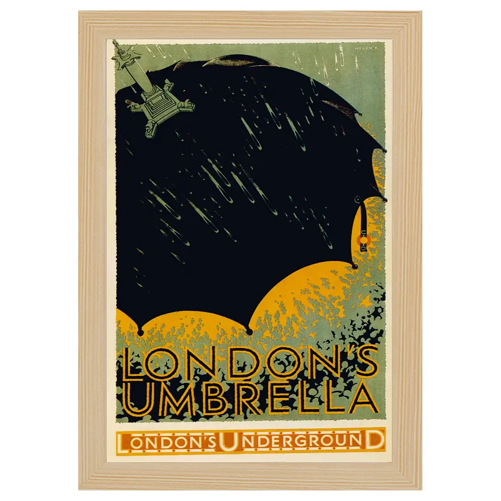 Wet No 1929 Poster No Bilderrahmen Cold