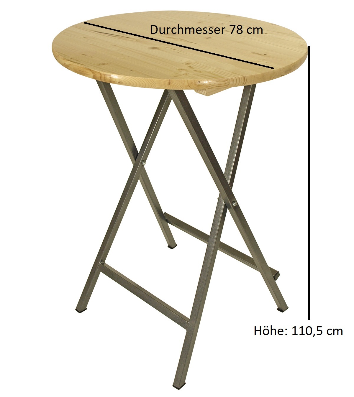 Stehtisch ZÜRICH 78cm rund kaufen