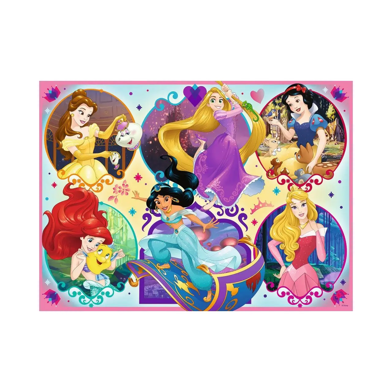 Puzzle Disney Princess 100 Teile XXL