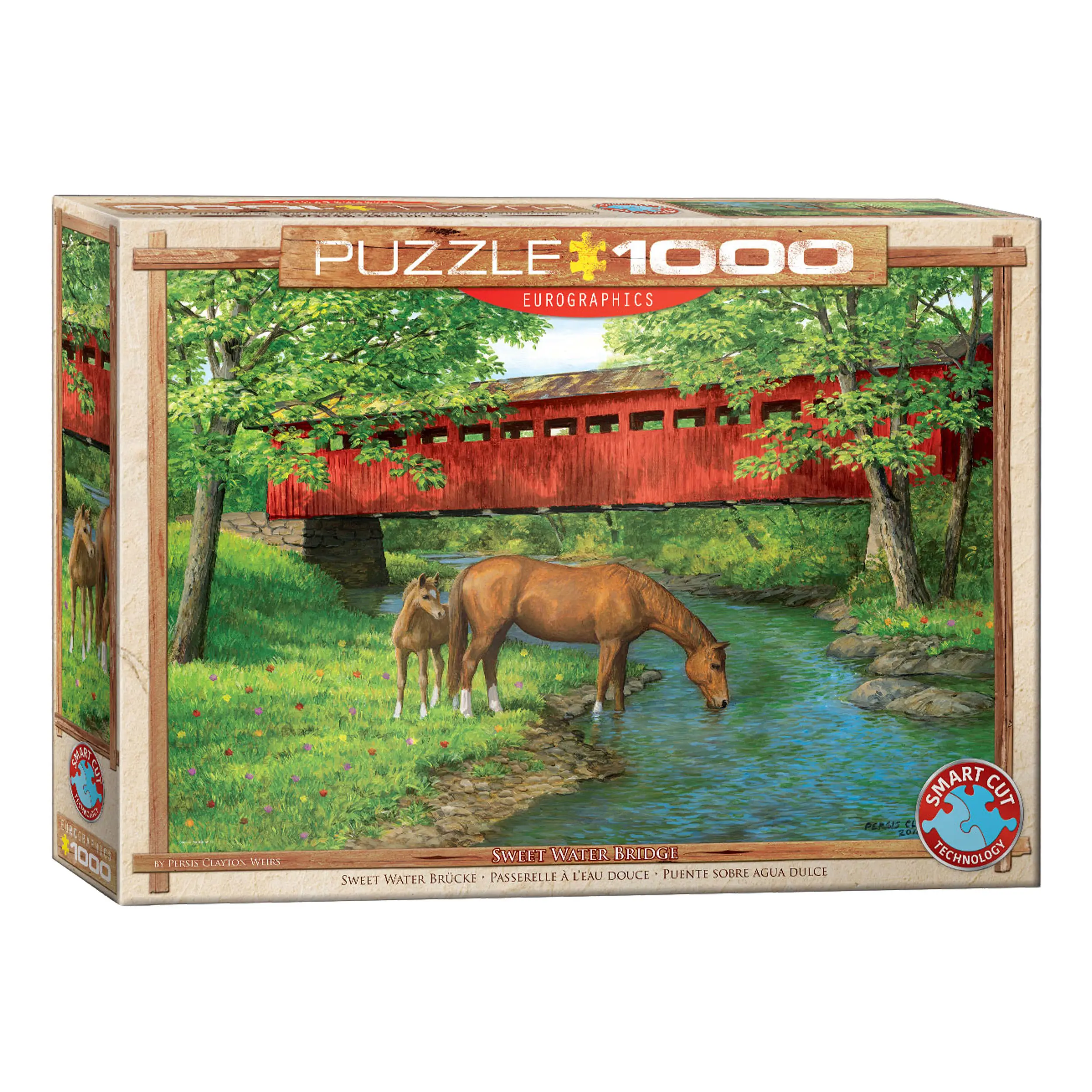 Puzzle Sweet Water Bridge 1000 Teile