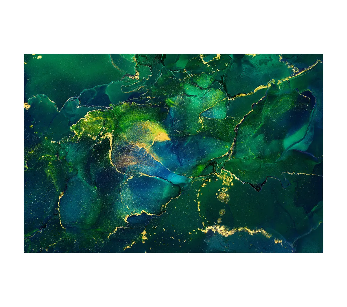 Algenfarben Waters Die Wandkunst