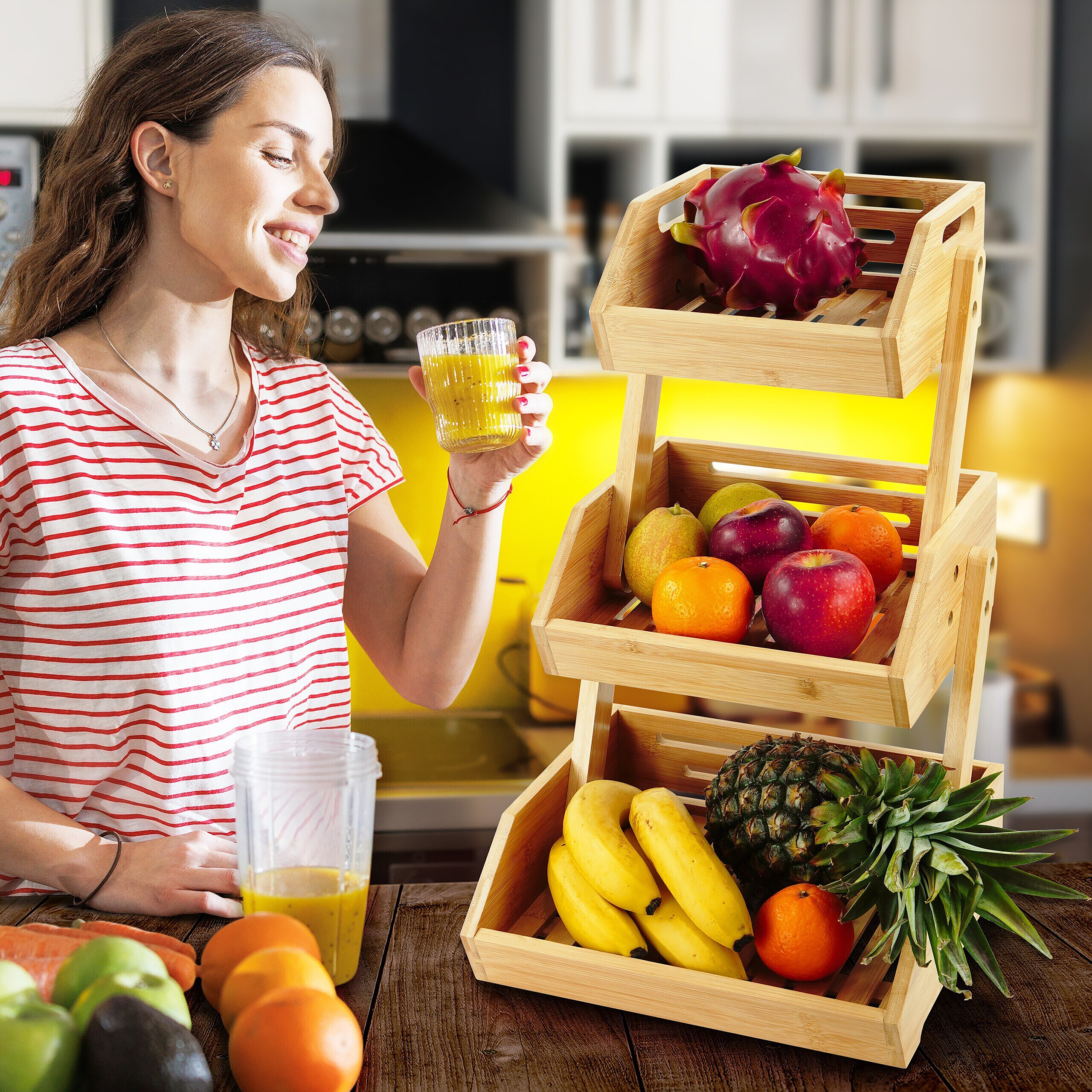 Obst Etagere Bambus kaufen