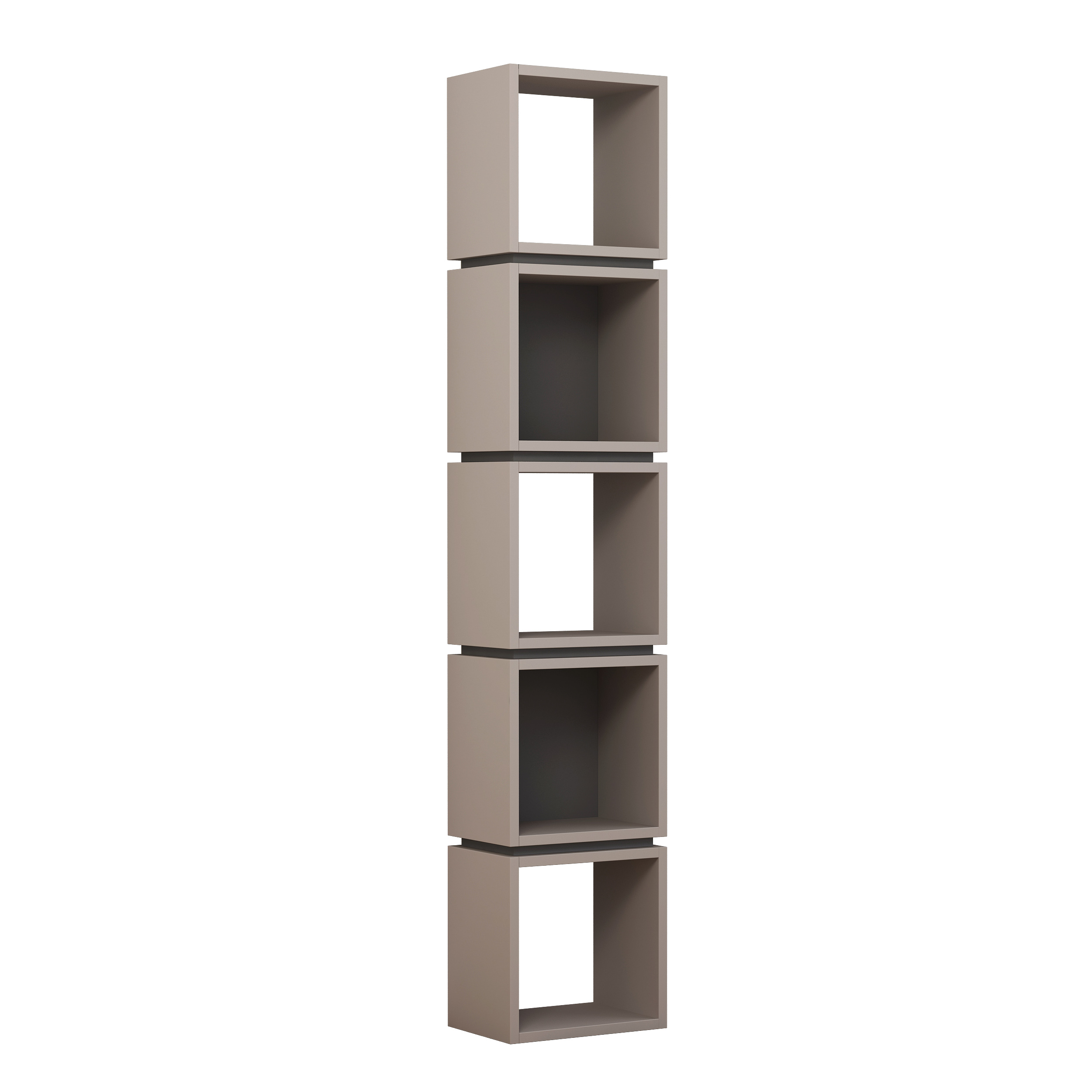 Bücherregal MULTI Mokka GrauAnthrazit kaufen home24