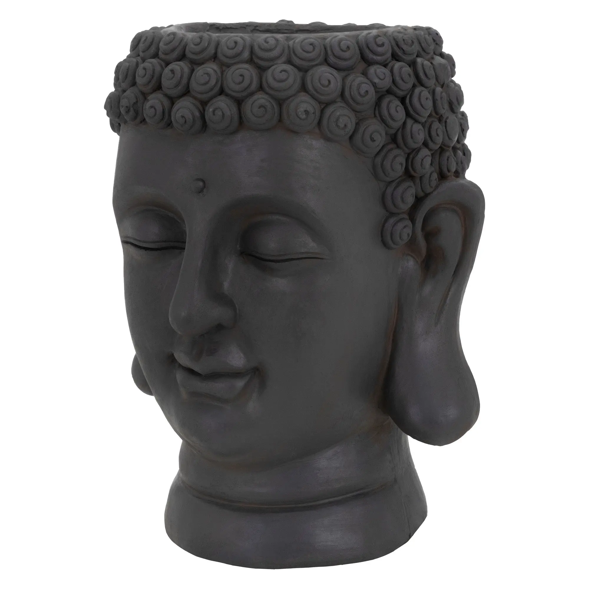 23x23x44cm Pflanztopf Buddha Kopf