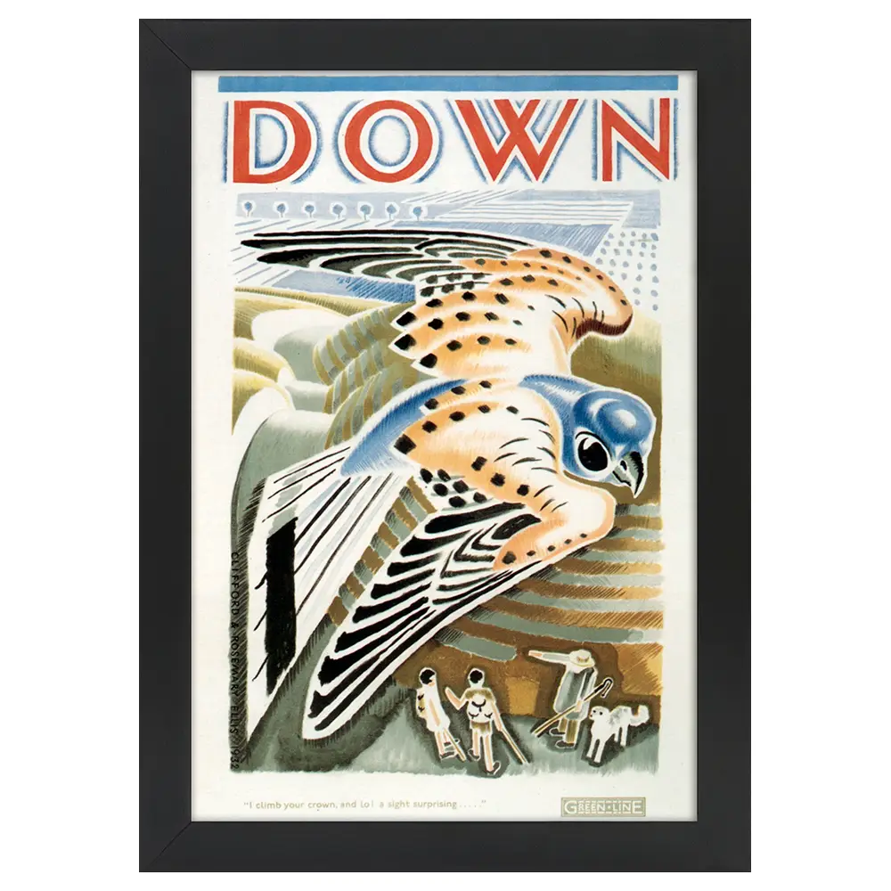 Down Poster Bilderrahmen 1933