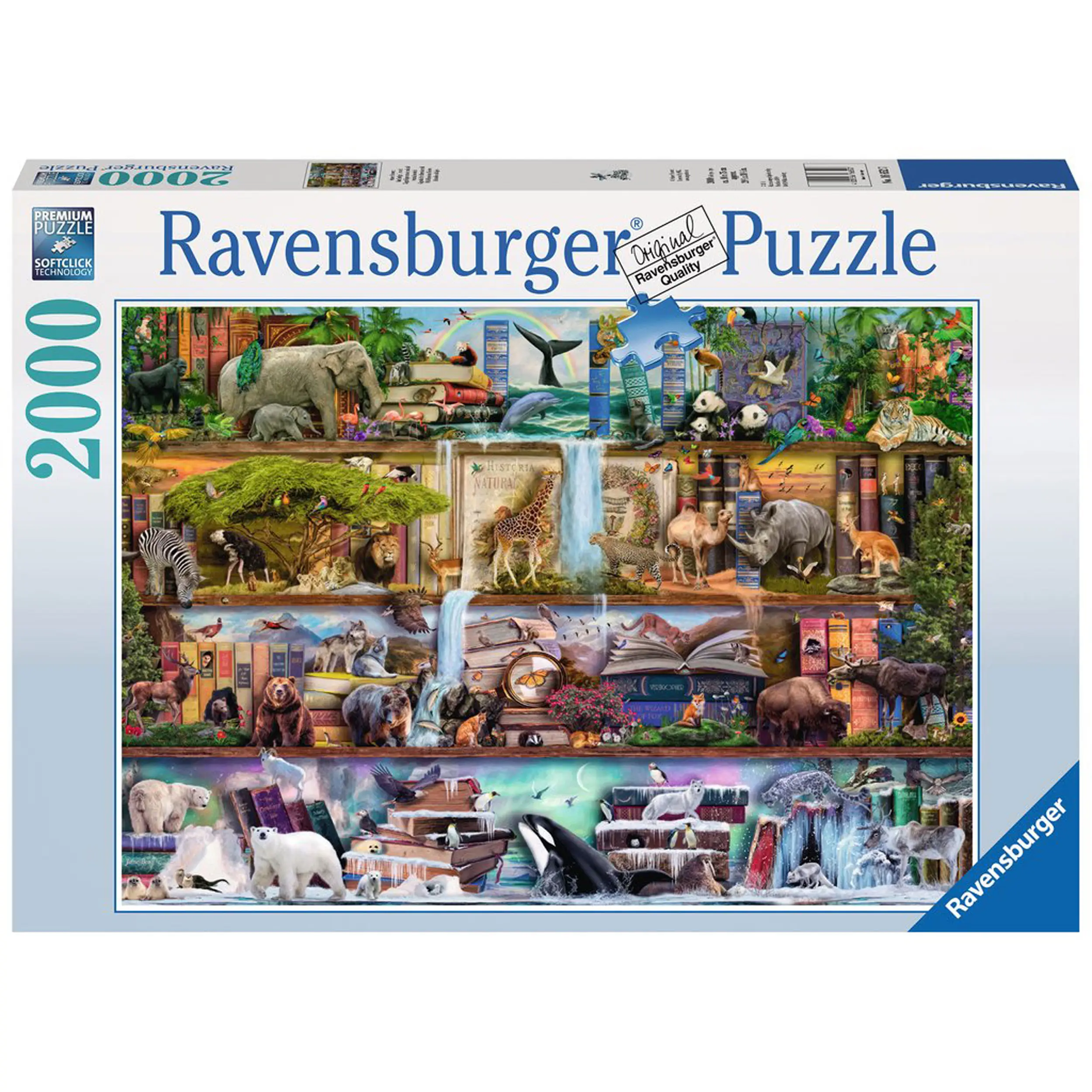 Teile 2000 Tiere Puzzle