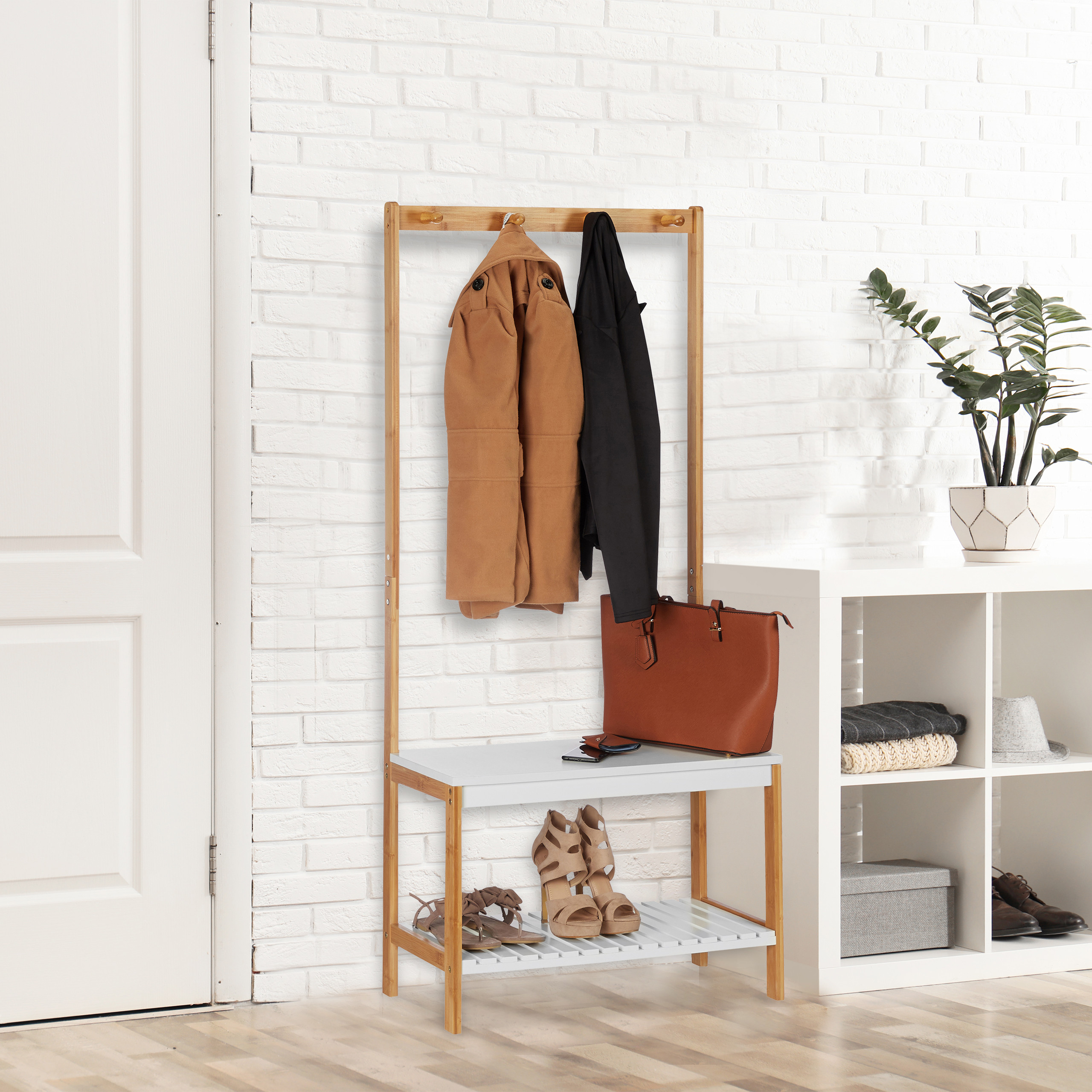 Garderobenständer mit Schuhregal kaufen