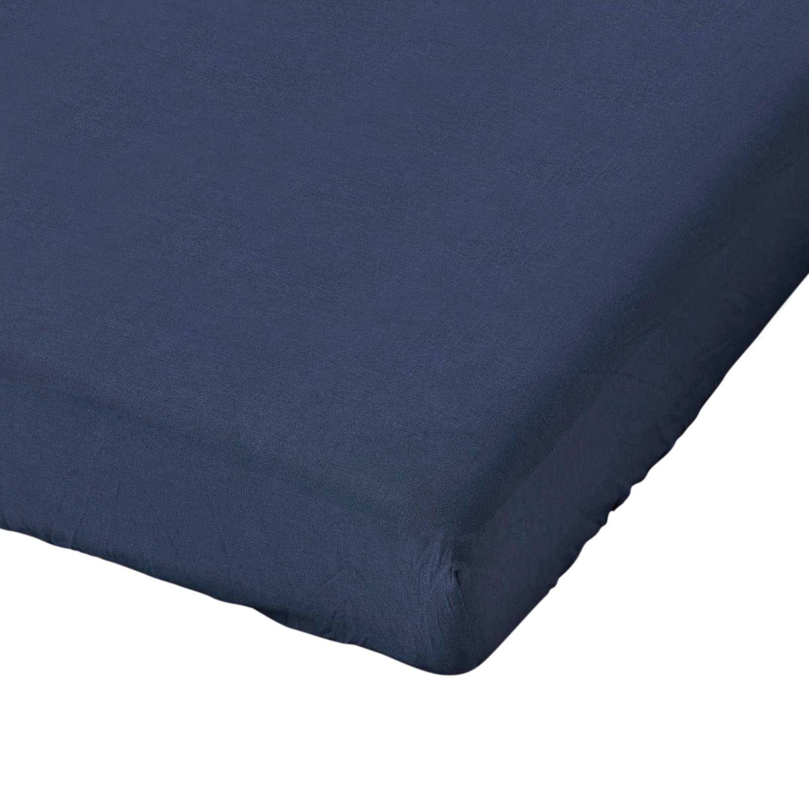 2 Spannbettlaken 140x190 Cm, 100% Baumwolle – Set Für Doppelbett, Design Pfau