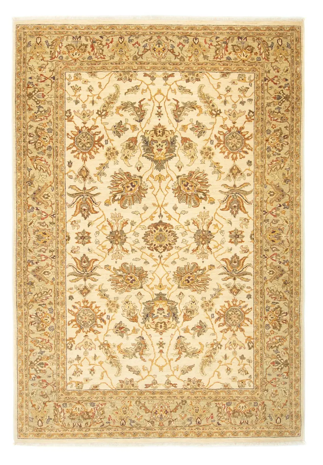 Ziegler Teppich - 269 x 184 cm - beige