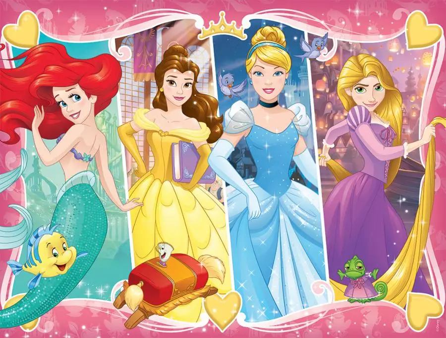 30p Freunde Prinzessin Disney Puzzle