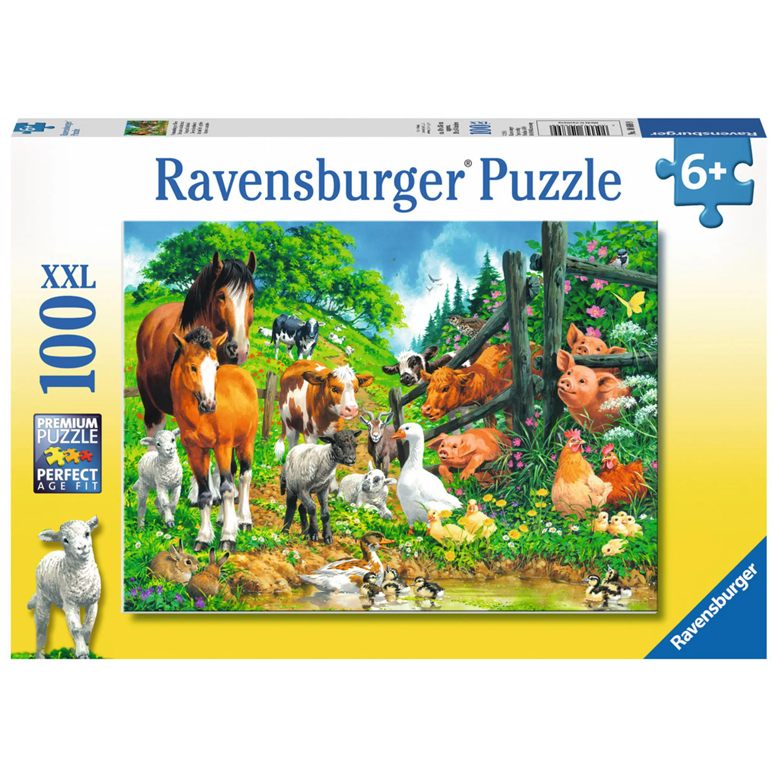 Versammlung Tiere Puzzle Der